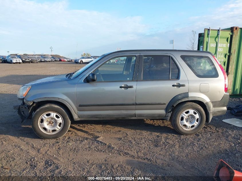 2005 Honda Cr-V Lx VIN: JHLRD78585C034930 Lot: 40375403