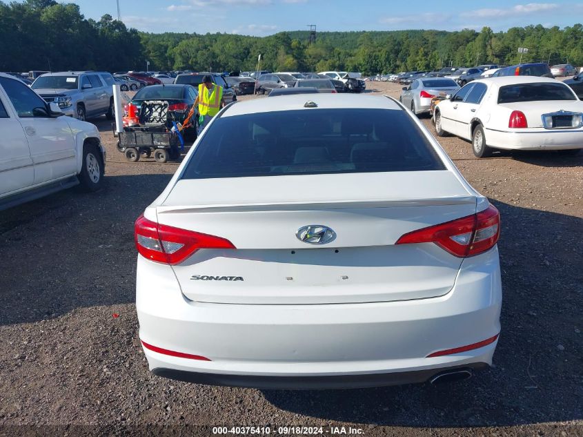 2015 HYUNDAI SONATA SE - 5NPE24AF5FH105588