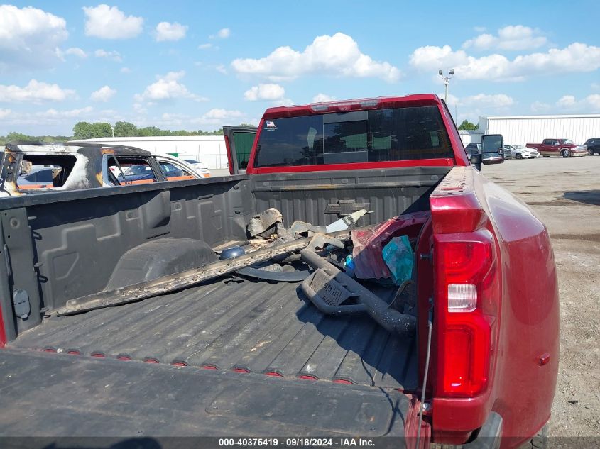 2020 Chevrolet Silverado 3500Hd 4Wd Long Bed Ltz VIN: 1GC4YUEY8LF215210 Lot: 40375419