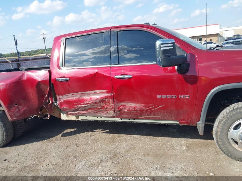 2020 Chevrolet Silverado 3500Hd 4Wd Long Bed Ltz VIN: 1GC4YUEY8LF215210 Lot: 40375419