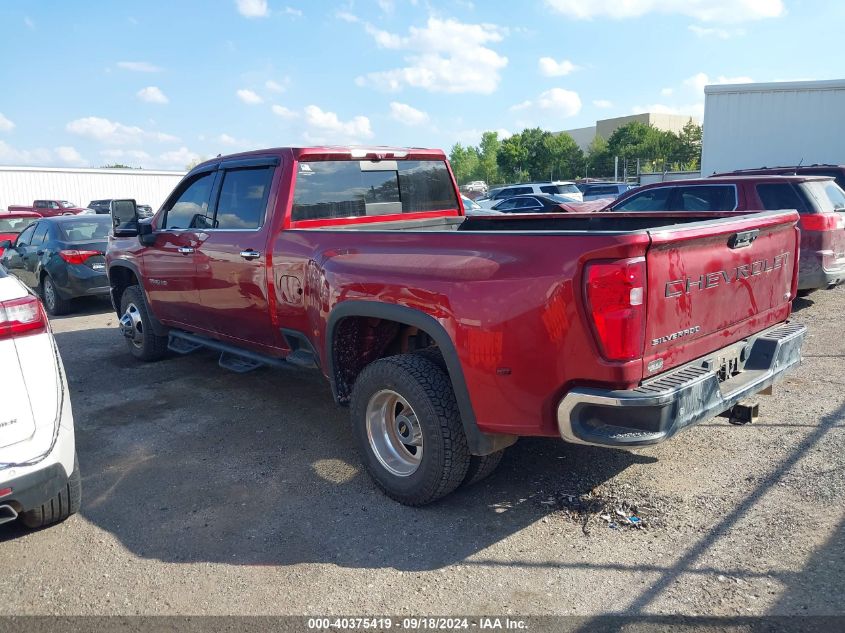 2020 Chevrolet Silverado 3500Hd 4Wd Long Bed Ltz VIN: 1GC4YUEY8LF215210 Lot: 40375419