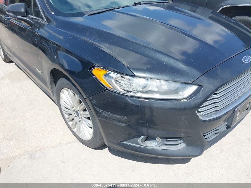 2014 Ford Fusion Hybrid Se VIN: 3FA6P0LU9ER368565 Lot: 40375439