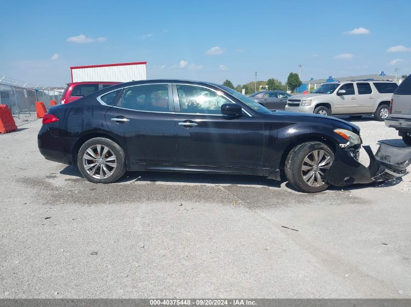 2012 Infiniti M37X VIN: JN1BY1AR0CM392806 Lot: 40375448