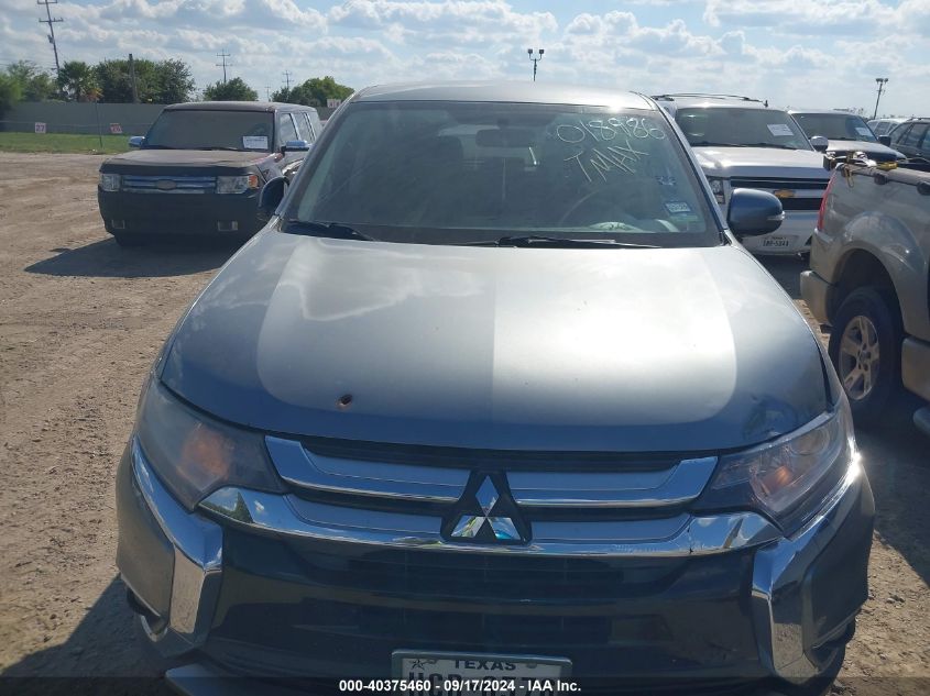 2016 Mitsubishi Outlander Se VIN: JA4AD3A32GZ018986 Lot: 40375460