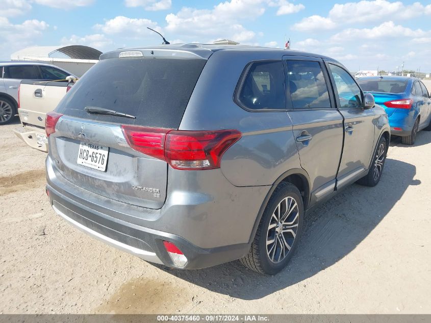 2016 Mitsubishi Outlander Se VIN: JA4AD3A32GZ018986 Lot: 40375460