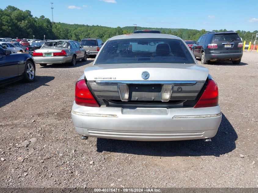 2008 Mercury Grand Marquis Ls VIN: 2MEFM75V88X631943 Lot: 40375471