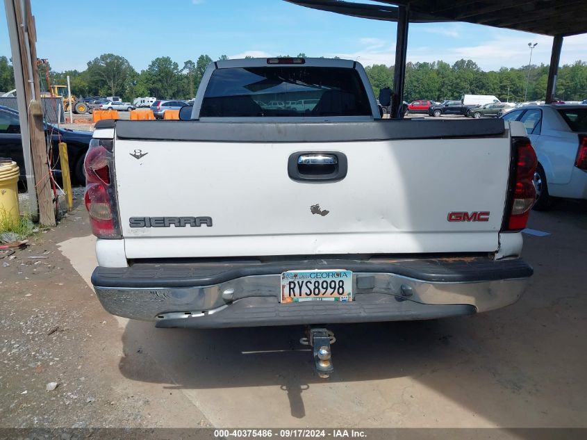 2003 GMC Sierra 1500 Work Truck VIN: 1GTEC14V63Z201457 Lot: 40375486