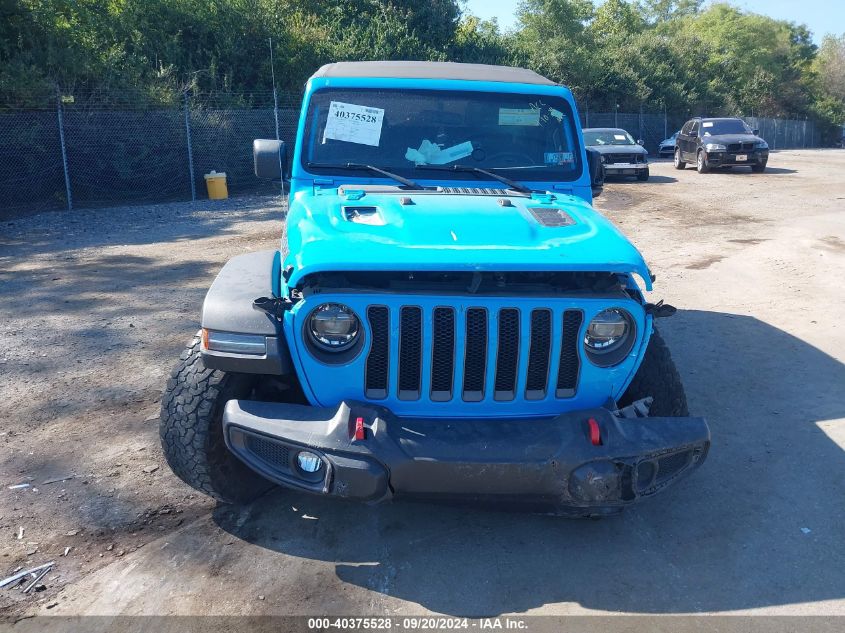 2021 Jeep Wrangler Rubicon 4X4 VIN: 1C4HJXCG6MW632702 Lot: 40375528