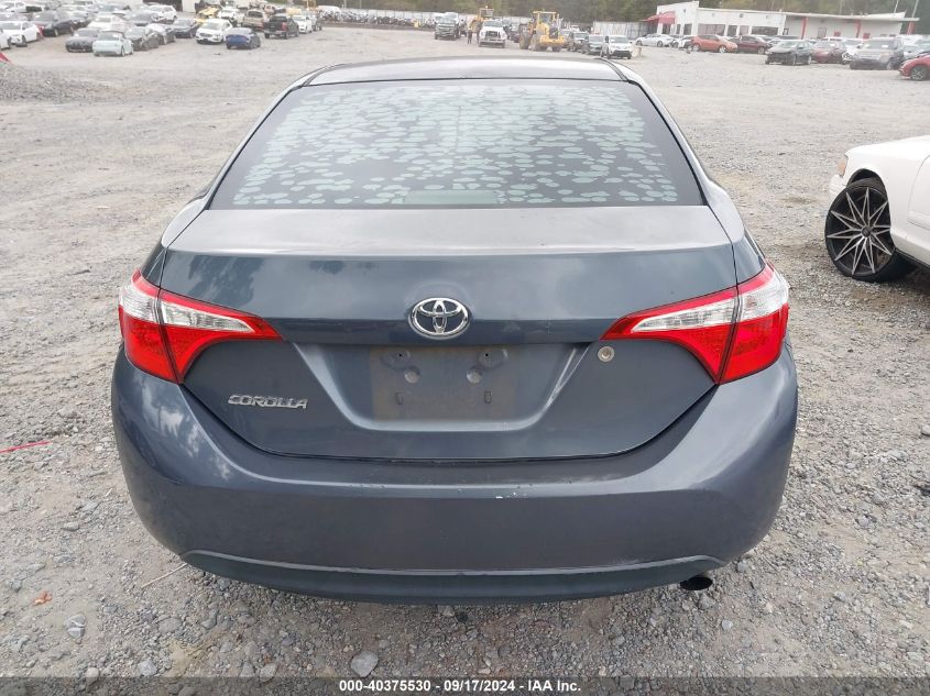 2015 Toyota Corolla L VIN: 2T1BURHE3FC302883 Lot: 40375530