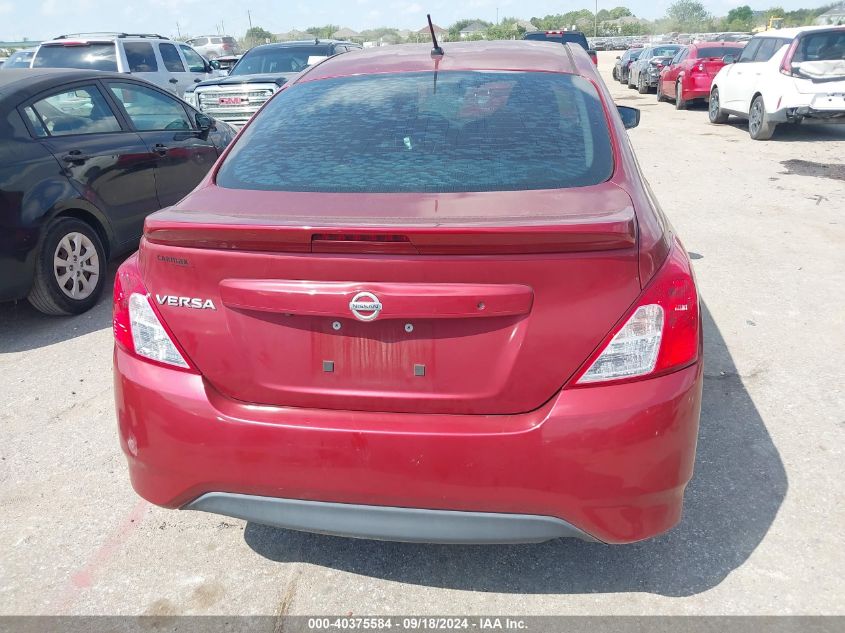 2018 Nissan Versa S/S Plus/Sv/Sl VIN: 3N1CN7APXJL885964 Lot: 40375584