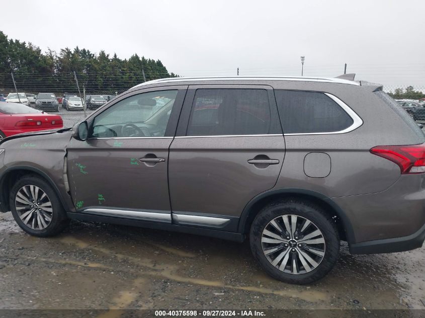 2019 Mitsubishi Outlander Se/Sel/Le VIN: JA4AZ3A39KZ041854 Lot: 40375598