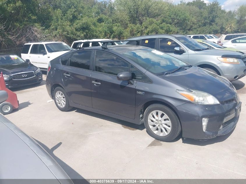 2012 Toyota Prius Plug-In Advanced VIN: JTDKN3DP8C3019014 Lot: 40375639