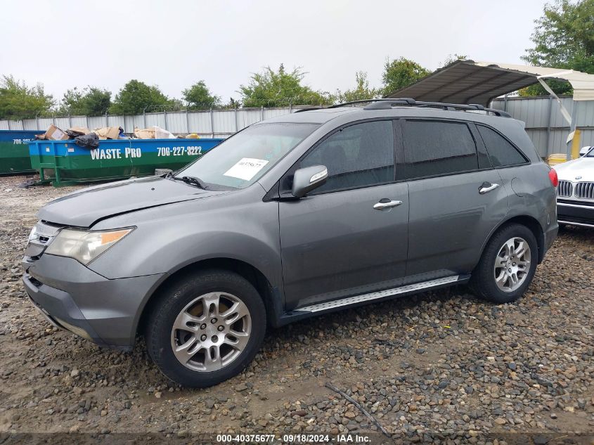 2008 Acura Mdx Technology Package VIN: 2HNYD28488H504162 Lot: 40375677