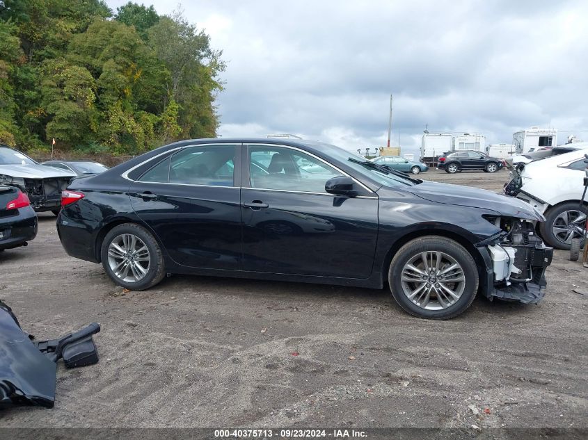 2016 Toyota Camry Se VIN: 4T1BF1FK5GU256350 Lot: 40375713