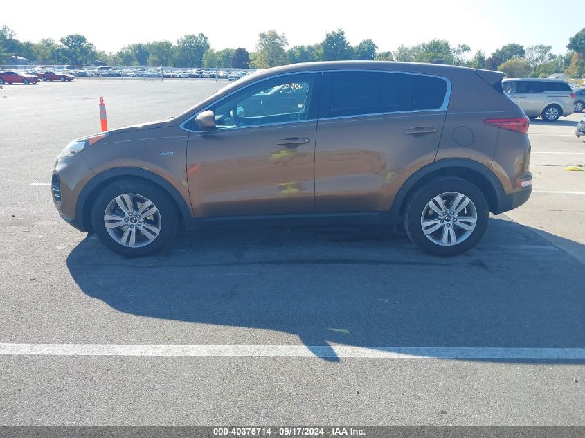 2017 Kia Sportage Lx VIN: KNDPMCAC4H7192149 Lot: 40375714