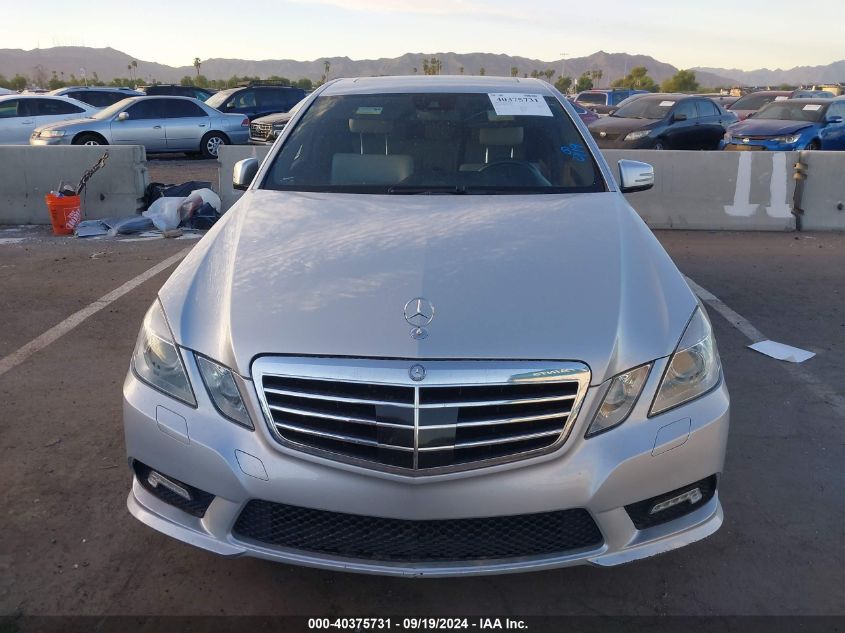 2011 Mercedes-Benz E 350 4Matic VIN: WDDHF8HB0BA326020 Lot: 40375731