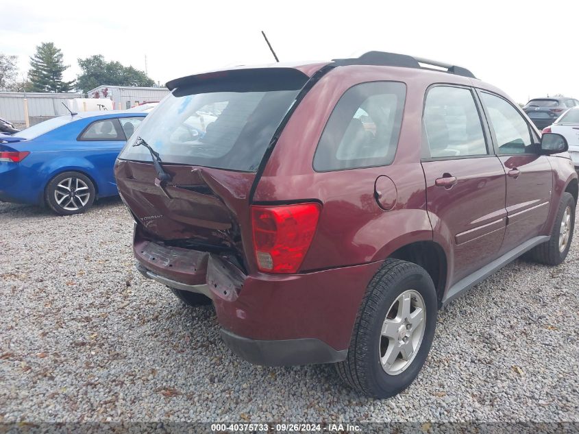 2007 Pontiac Torrent VIN: 2CKDL63F576080109 Lot: 40375733