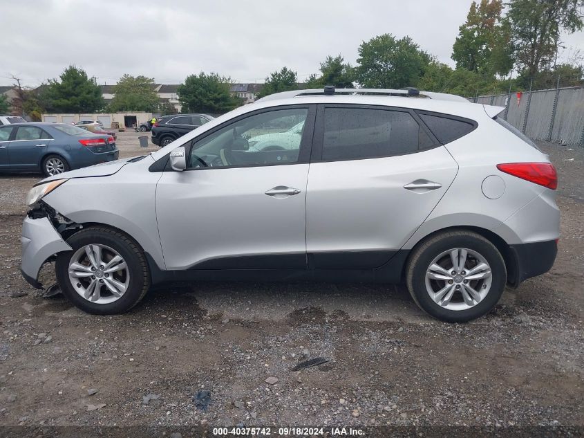 2013 Hyundai Tucson Gls/Limited VIN: KM8JUCAC5DU732380 Lot: 40375742