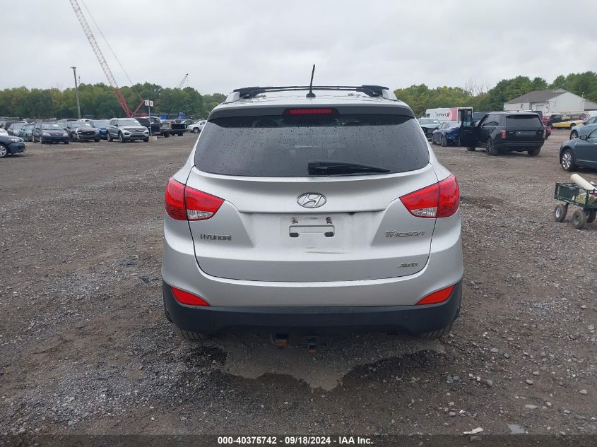 2013 Hyundai Tucson Gls/Limited VIN: KM8JUCAC5DU732380 Lot: 40375742