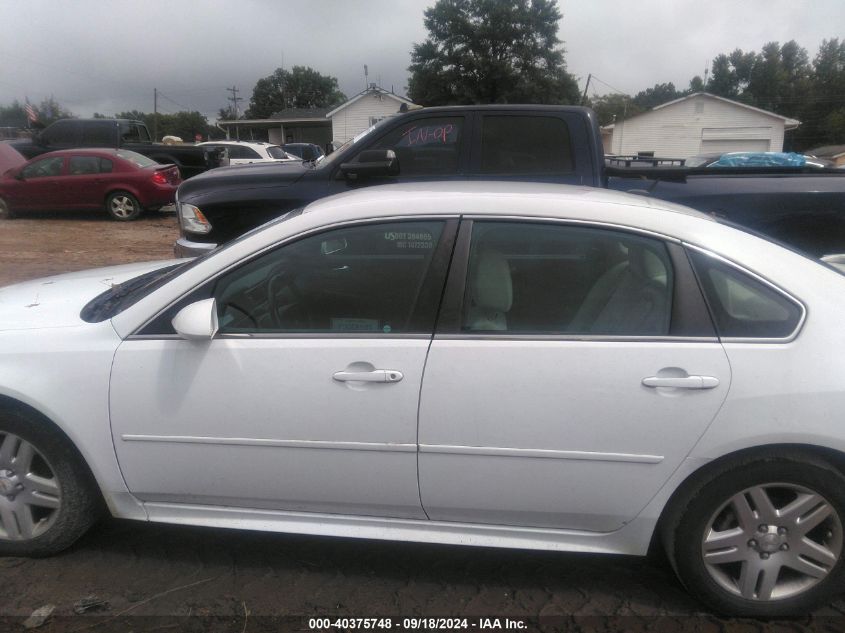 2013 Chevrolet Impala Lt VIN: 2G1WB5E32D1180427 Lot: 40375748