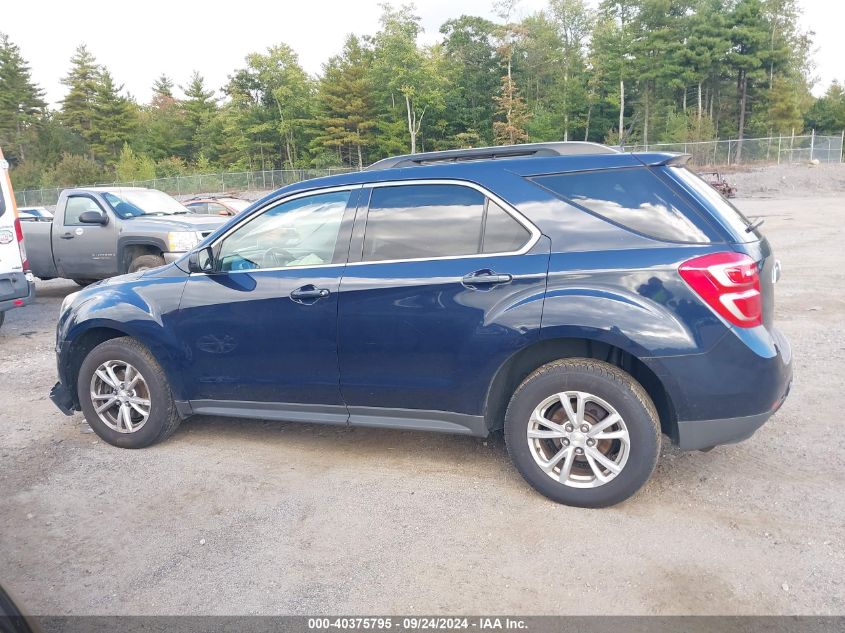 2016 Chevrolet Equinox Lt VIN: 2GNFLFEK6G6186117 Lot: 40375795