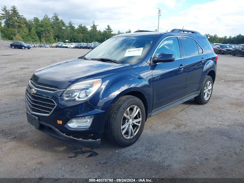 2016 Chevrolet Equinox Lt VIN: 2GNFLFEK6G6186117 Lot: 40375795