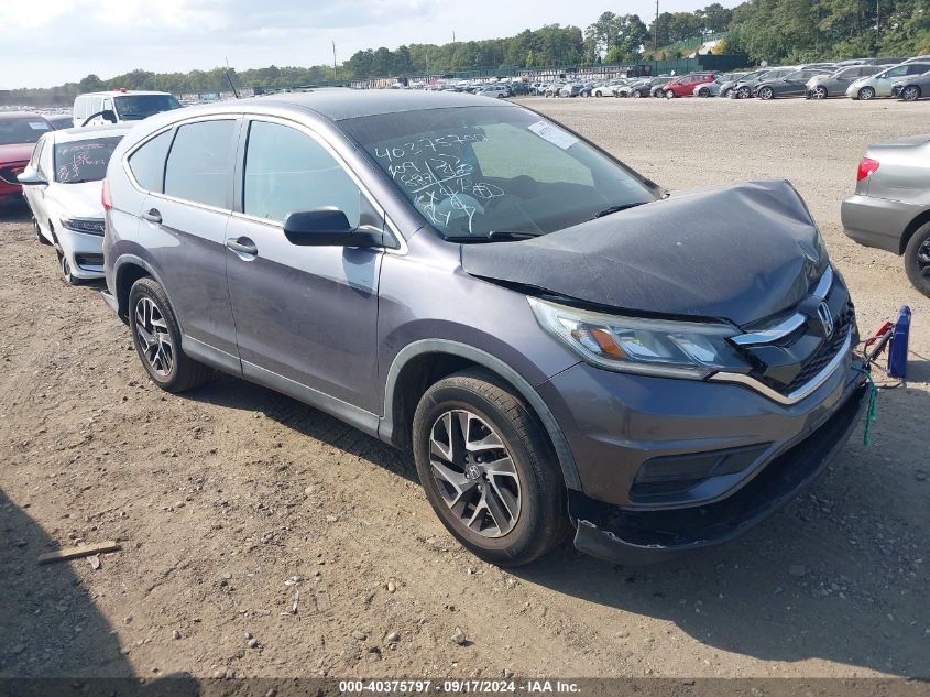 2016 HONDA CR-V SE - 5J6RM4H40GL094135