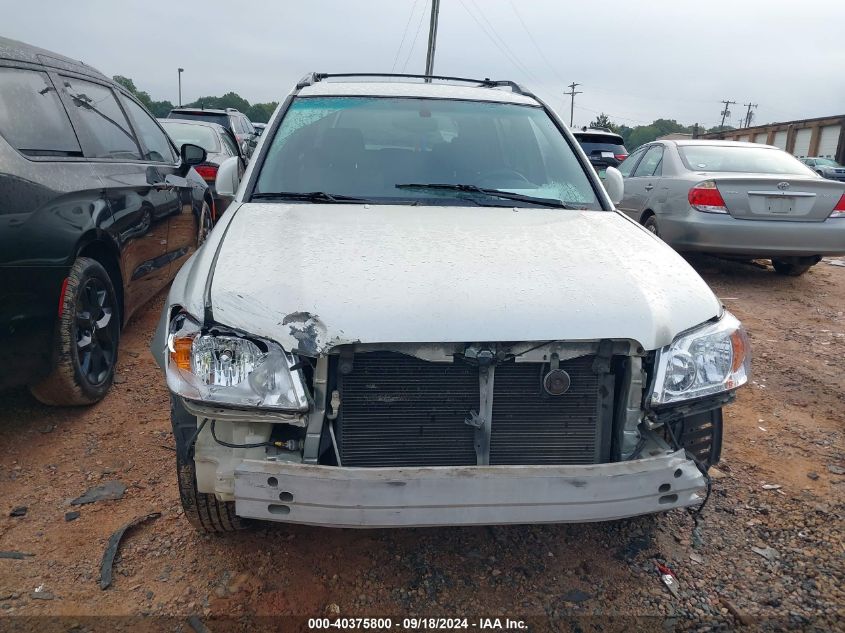 2005 Toyota Highlander Limited VIN: JTEEP21A050073778 Lot: 40375800