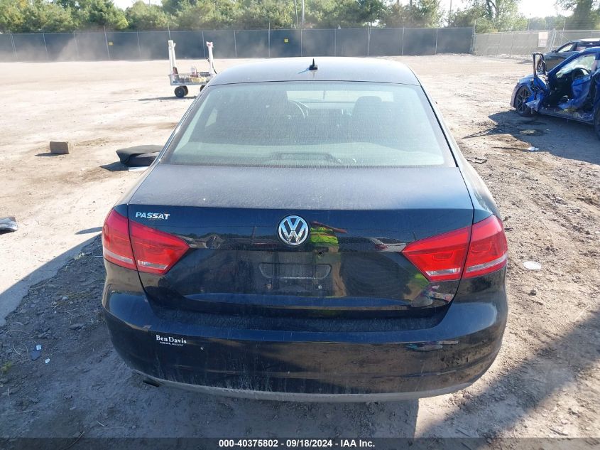 1VWAP7A34CC054791 2012 Volkswagen Passat S