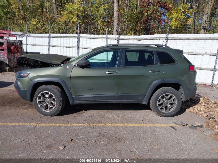 2020 Jeep Cherokee Trailhawk 4X4 VIN: 1C4PJMBX9LD583825 Lot: 40375810