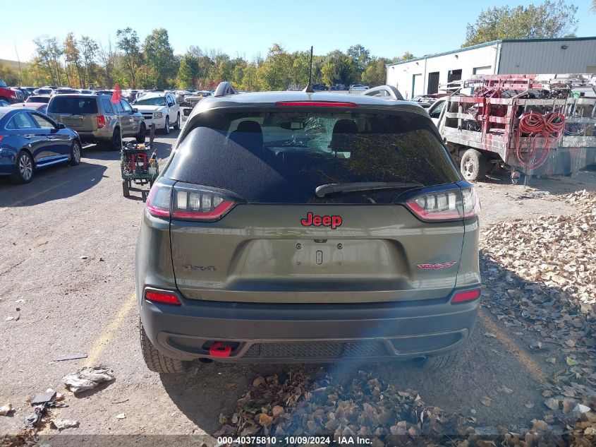 2020 Jeep Cherokee Trailhawk 4X4 VIN: 1C4PJMBX9LD583825 Lot: 40375810