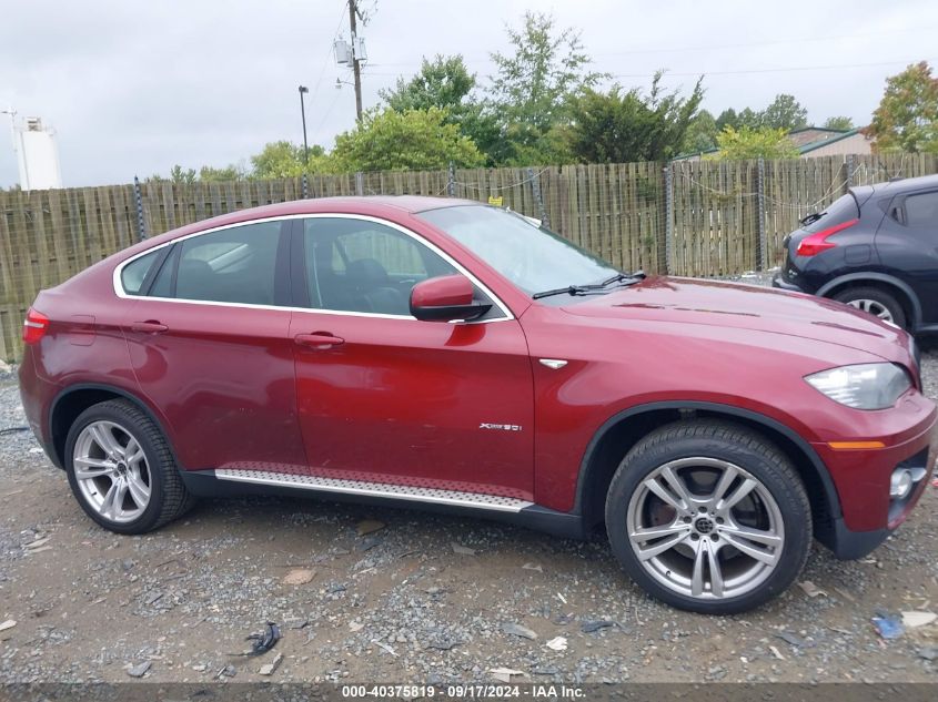 2009 BMW X6 xDrive50I VIN: 5UXFG83559LZ93968 Lot: 40375819