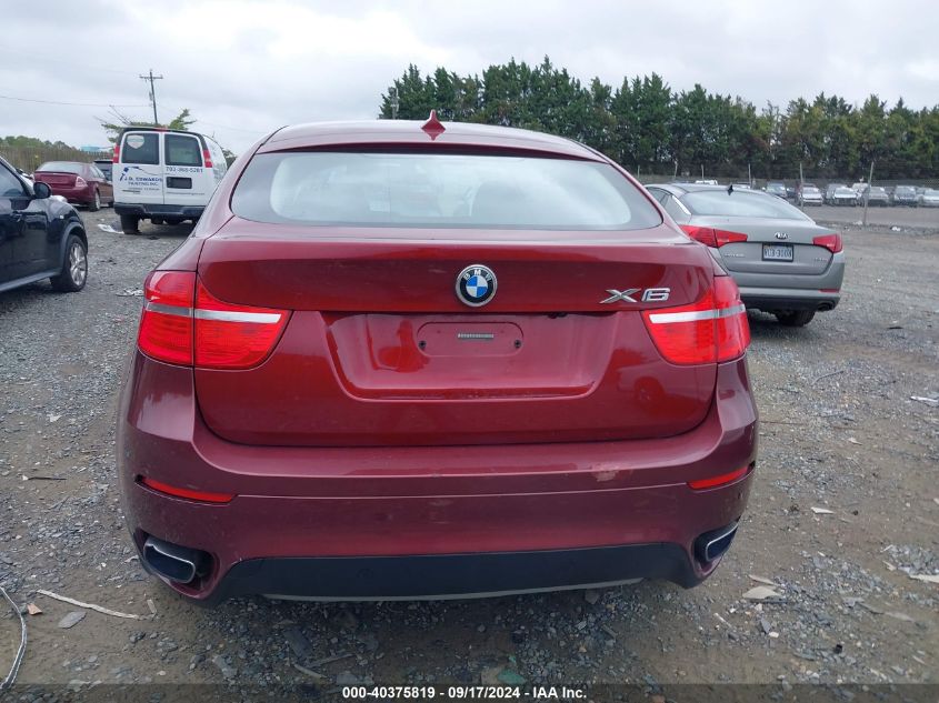 2009 BMW X6 xDrive50I VIN: 5UXFG83559LZ93968 Lot: 40375819