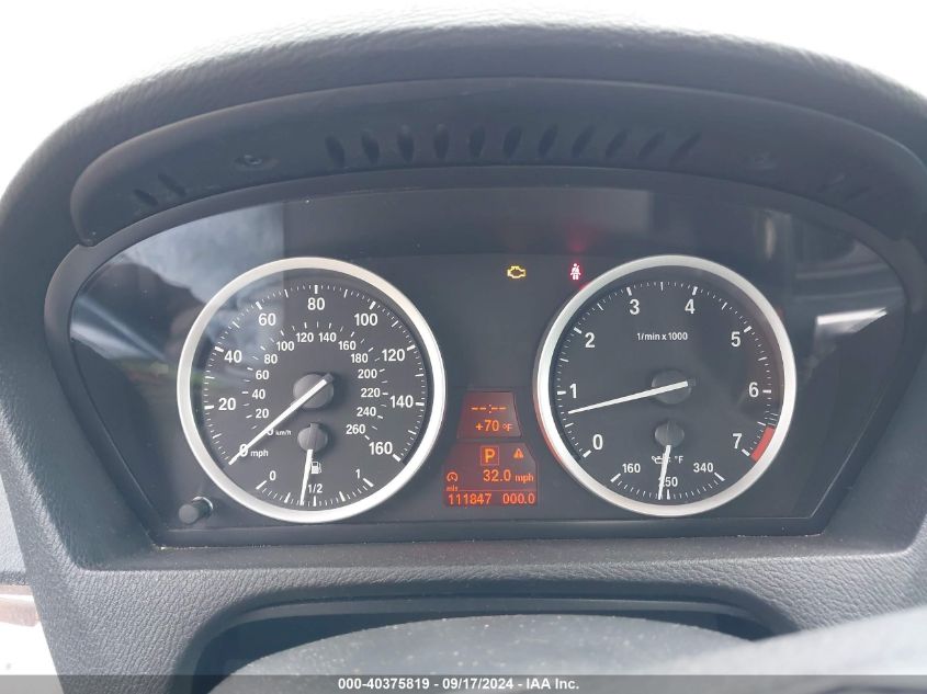 2009 BMW X6 xDrive50I VIN: 5UXFG83559LZ93968 Lot: 40375819