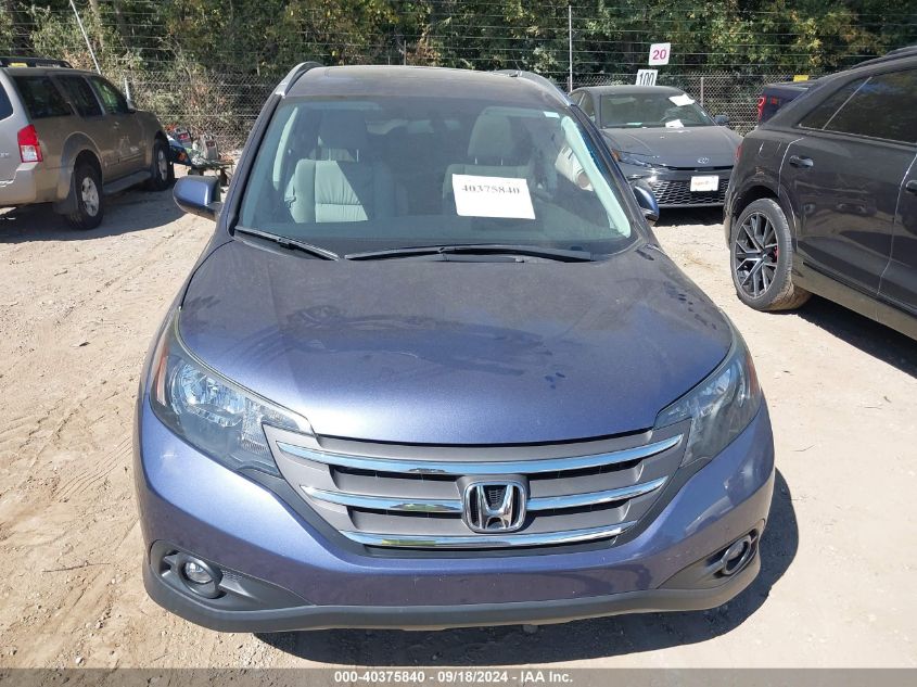 2014 Honda Cr-V Ex-L VIN: 5J6RM4H74EL069634 Lot: 40375840