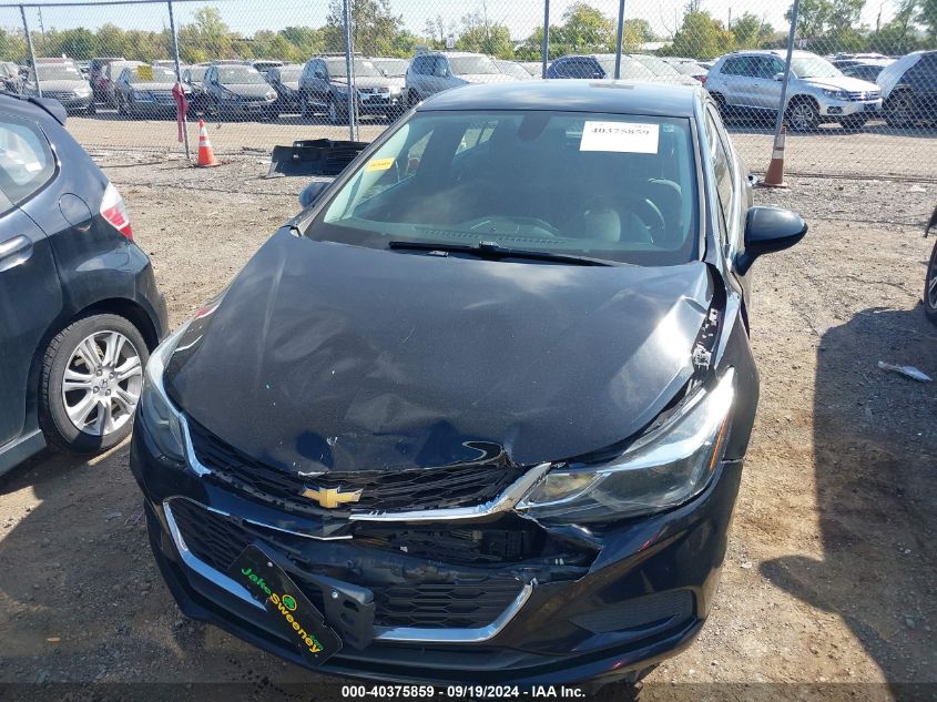 2017 Chevrolet Cruze Lt Auto VIN: 3G1BE6SM6HS549082 Lot: 40375859