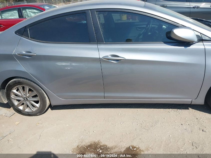 2015 Hyundai Elantra Se VIN: 5NPDH4AE3FH604553 Lot: 40375861