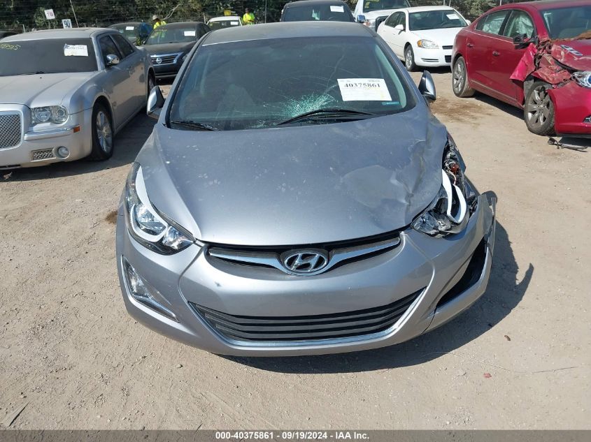 2015 Hyundai Elantra Se VIN: 5NPDH4AE3FH604553 Lot: 40375861