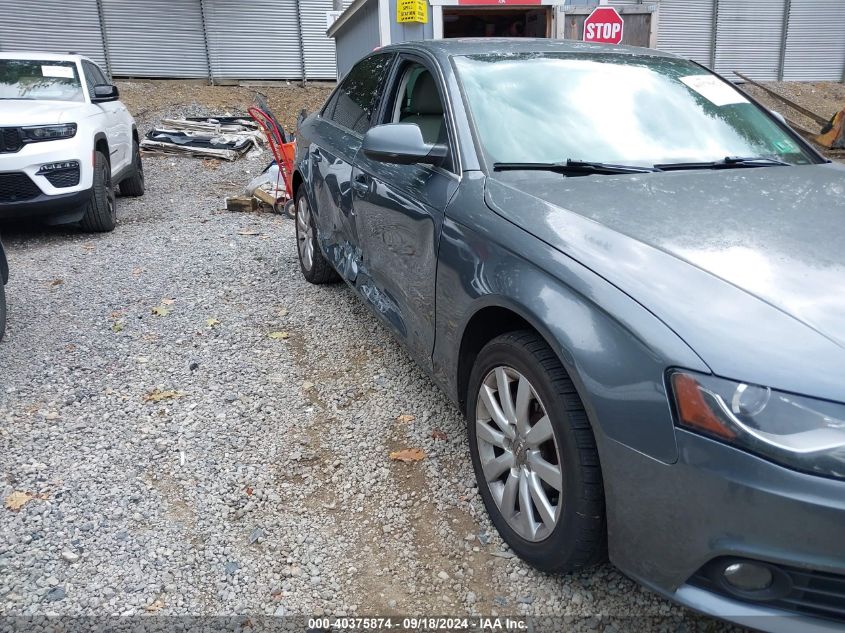 2012 Audi A4 2.0T Premium VIN: WAUBFAFL5CN007657 Lot: 40375874