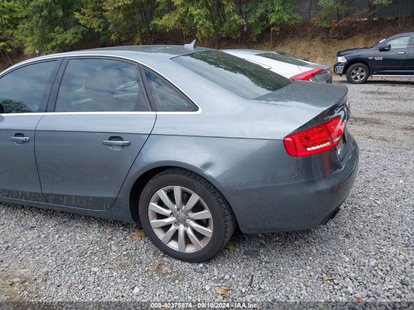 2012 Audi A4 2.0T Premium VIN: WAUBFAFL5CN007657 Lot: 40375874