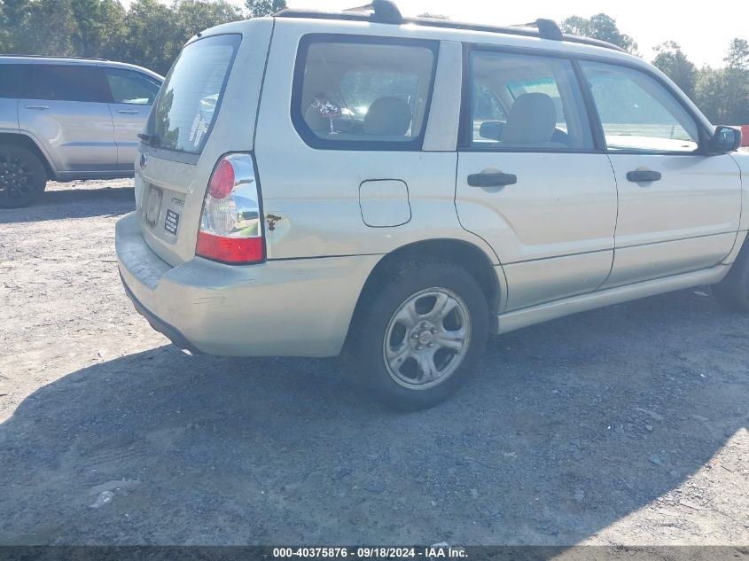 2006 Subaru Forester 2.5X VIN: JF1SG63686H740838 Lot: 40375876