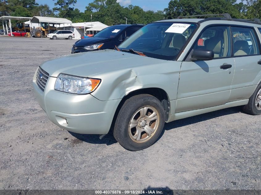 2006 Subaru Forester 2.5X VIN: JF1SG63686H740838 Lot: 40375876