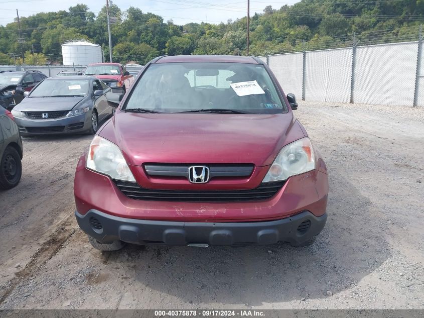 2009 Honda Cr-V Lx VIN: 5J6RE38389L017322 Lot: 40375878