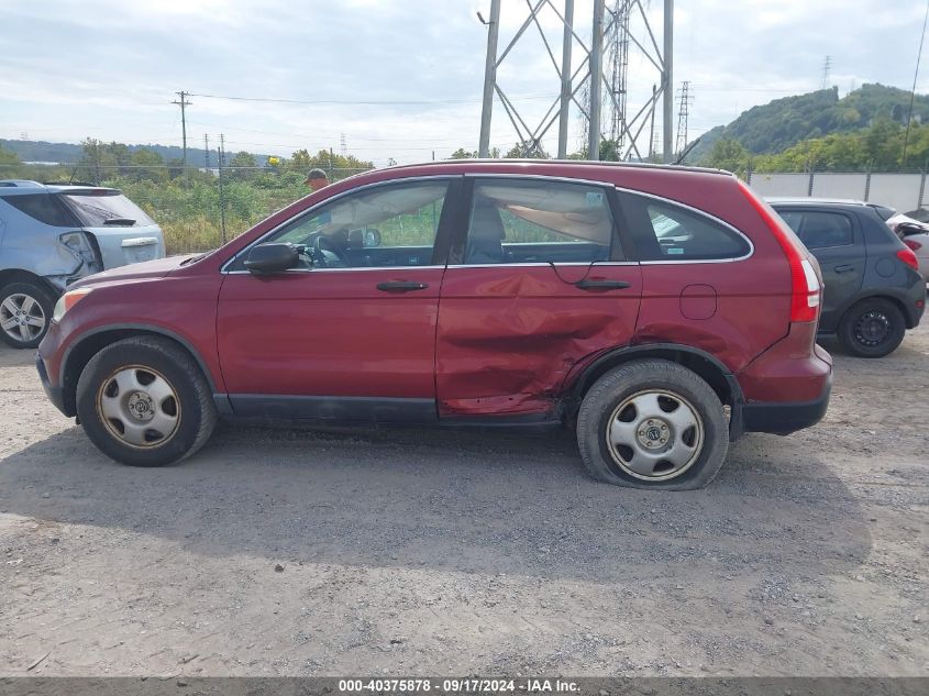 2009 Honda Cr-V Lx VIN: 5J6RE38389L017322 Lot: 40375878