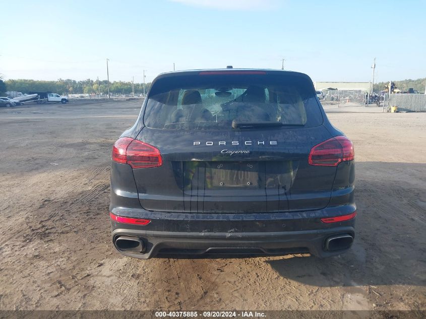 2016 Porsche Cayenne VIN: WP1AA2A27GKA11197 Lot: 40375885