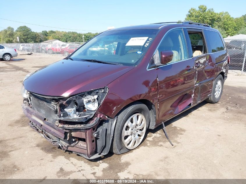 2010 Honda Odyssey Ex-L VIN: 5FNRL3H62AB080008 Lot: 40375888