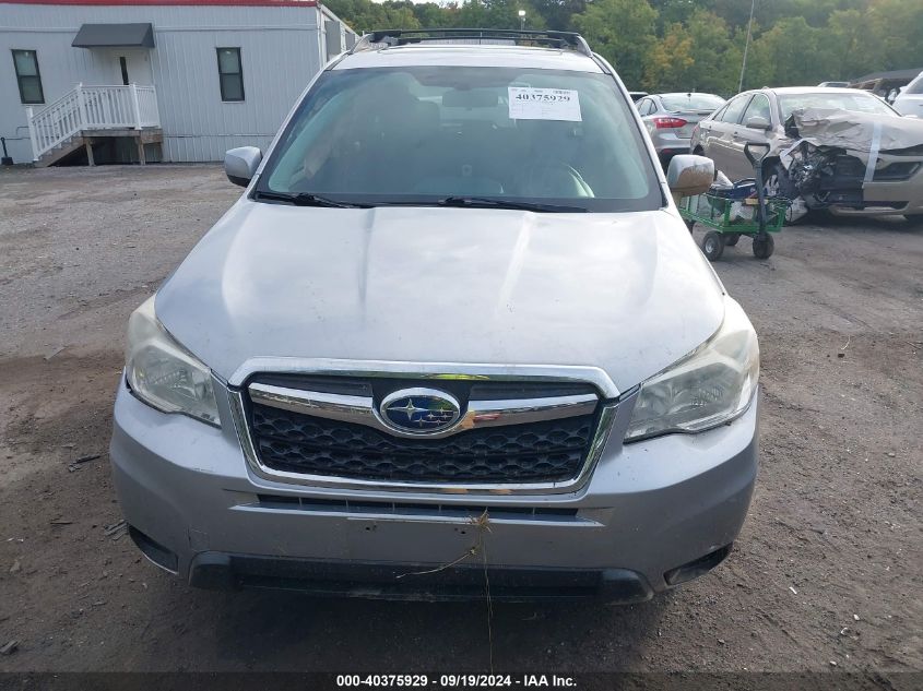 2014 Subaru Forester 2.5I Premium VIN: JF2SJAEC1EH405776 Lot: 40375929