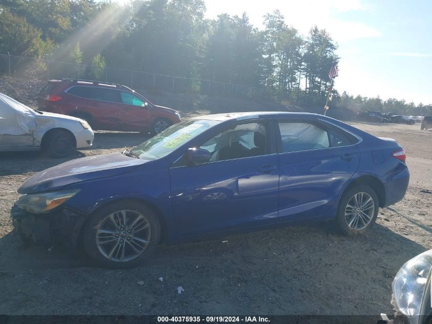 2015 Toyota Camry Se VIN: 4T1BF1FK1FU907214 Lot: 40375935