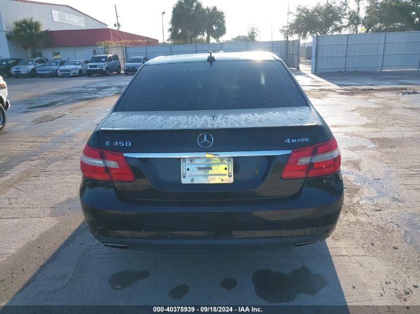 WDDHF8JB0CA640374 2012 Mercedes-Benz E 350 4Matic