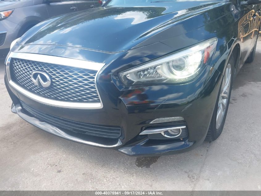 2014 Infiniti Q50 Premium VIN: JN1BV7AP1EM674482 Lot: 40375941